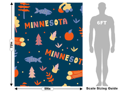Sky-Blue Waters Americana Vehicle Wrap Scale~Rwraps Series 914 Sky-Blue Waters Americana Measurements~2