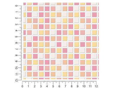 sky magenta mosaic 1ft x 1ft Craft Sheets