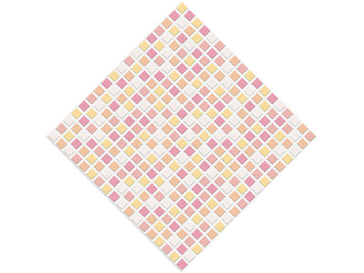 Sky Magenta Mosaic Vinyl Wrap Pattern
