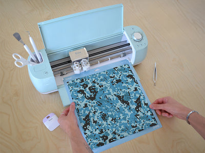sky multicam camouflage Cricut Compatible Vinyl