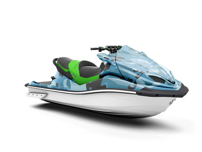 Sky Multicam Camouflage Jet Ski Vinyl Customized Wrap