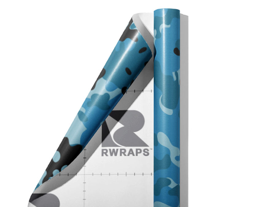 Sky Multicam Camouflage Wrap Film Sheets~Rwraps Series 914 Sky Multicam Camouflage Scrolled Sheet~3