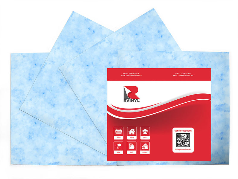 sky reaching watercolor Craft Vinyl Sheet Pack