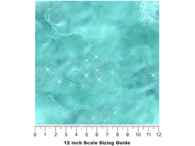 Sky Spirit Gemstone Vinyl Film Pattern Size 12 inch Scale~Rwraps Sky Spirit Gemstone Sizing Chart~2