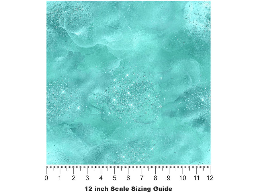 Sky Spirit Gemstone Vinyl Film Pattern Size 12 inch Scale~Rwraps Sky Spirit Gemstone Sizing Chart~2