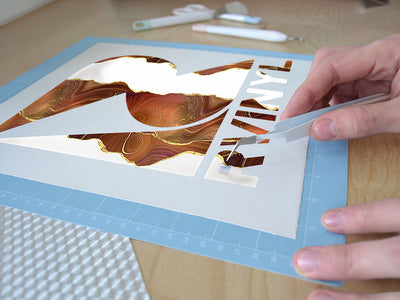slashed sepia gemstone films Easy Weed Craft Vinyl