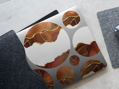 slashed sepia gemstone films DIY Laptop Stickers
