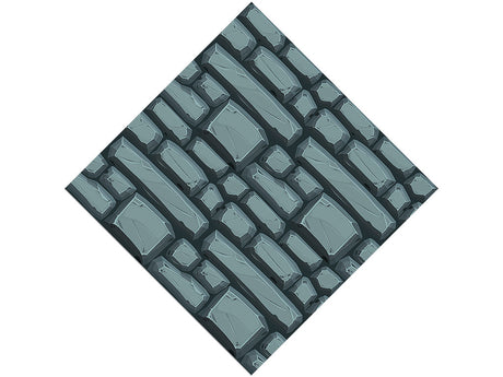 Slate  Brick Vinyl Wrap Pattern