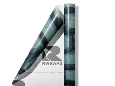 Slate  Brick Wrap Film Sheets~Rwraps Series 914 Slate  Brick Scrolled Sheet~4