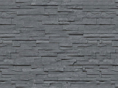 Slate  Brick Vinyl Wrap Pattern~Rwraps Series 914 Digitally Printed Vinyl Wrap~0