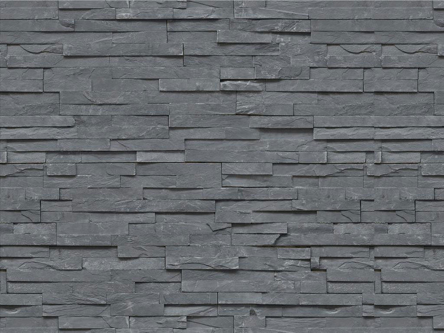 Slate  Brick Vinyl Wrap Pattern~Rwraps Series 914 Digitally Printed Vinyl Wrap~0