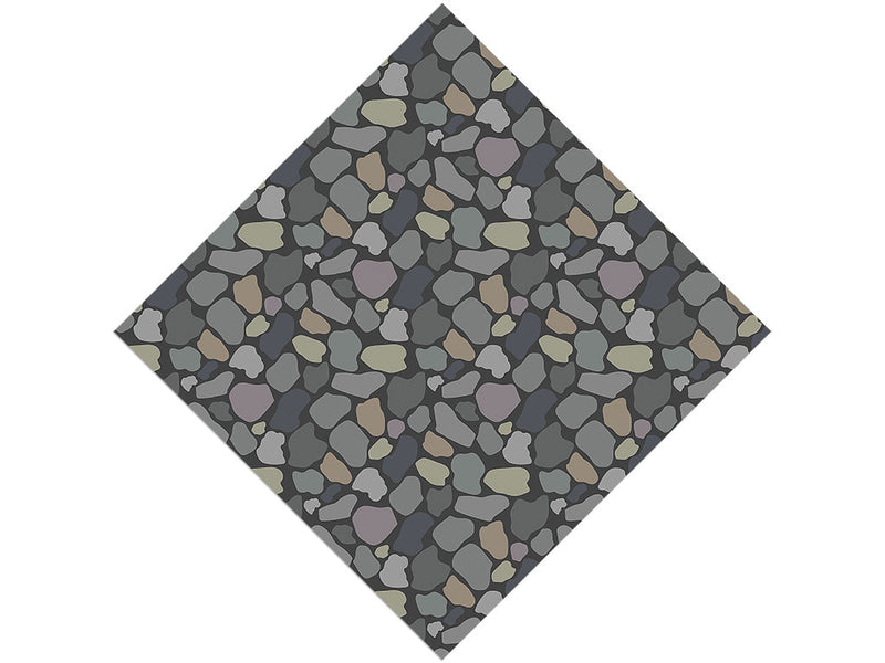 Slate  Cobblestone Vinyl Wrap Pattern