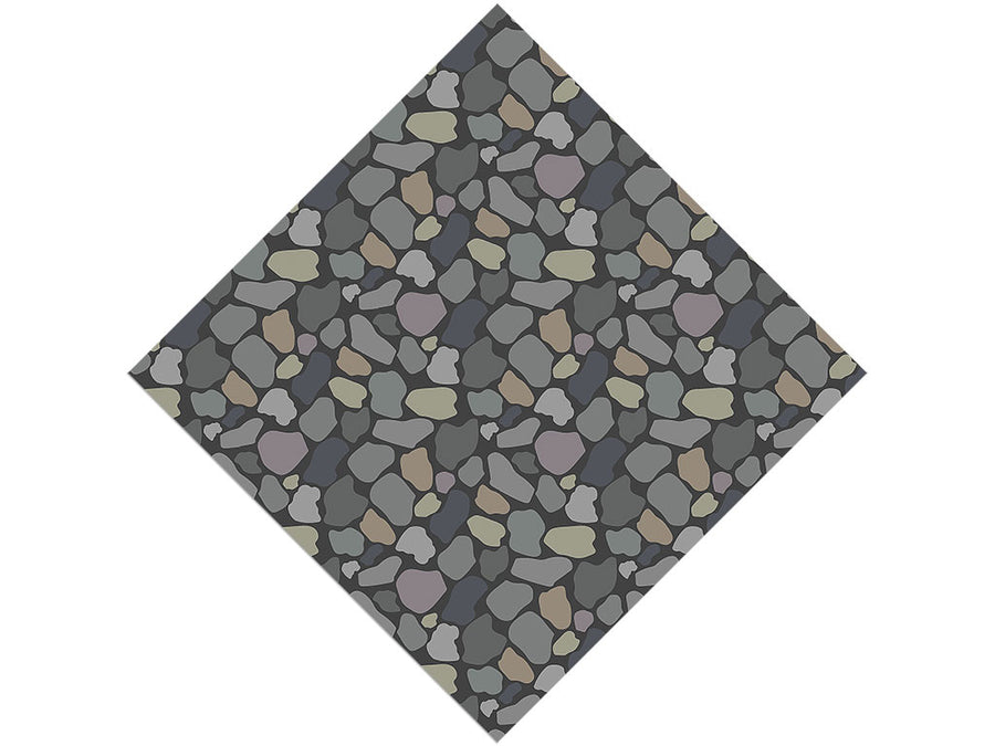 Slate  Cobblestone Vinyl Wrap Pattern