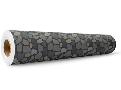 Slate  Cobblestone Wrap Film Wholesale Roll~Rwraps Series 914 Digitally Printed Vinyl Roll~5