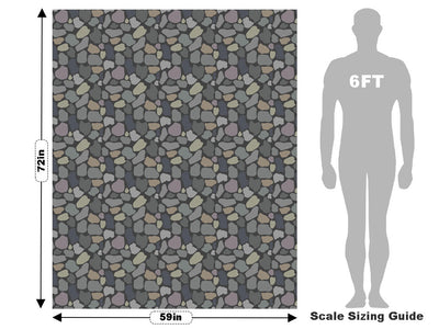Slate  Cobblestone Vehicle Wrap Scale~Rwraps Series 914 Slate  Cobblestone Measurements~2