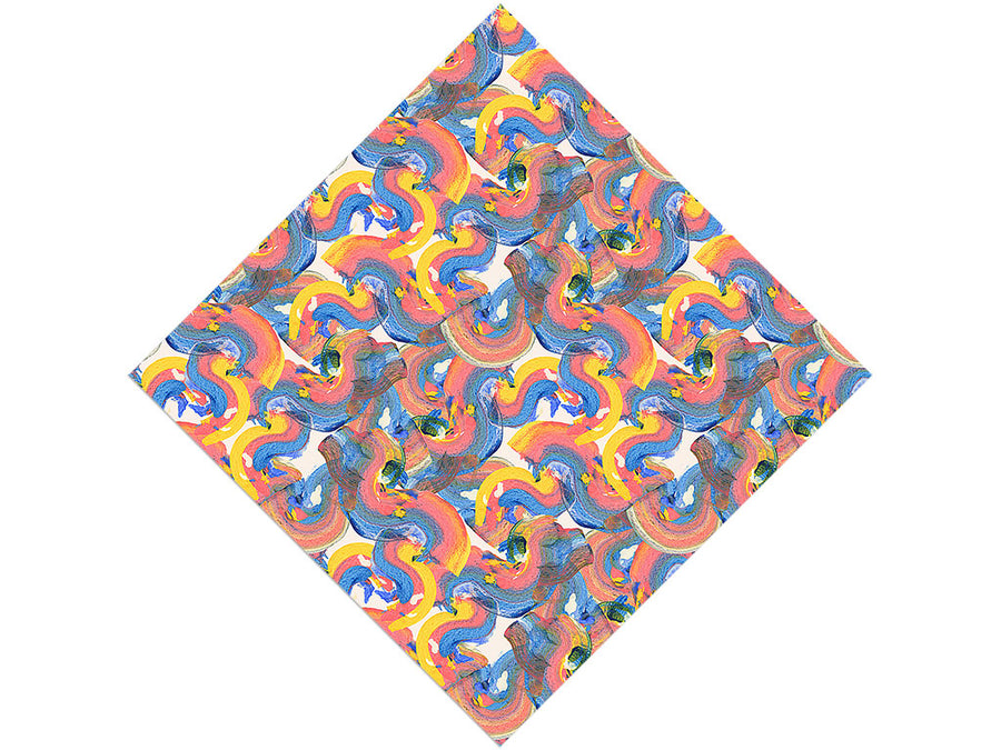Sleepy Dreams Abstract Vinyl Wrap Pattern