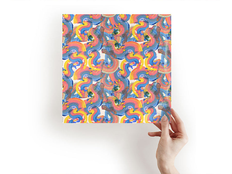 sleepy dreams abstract geometric Craft Sheets