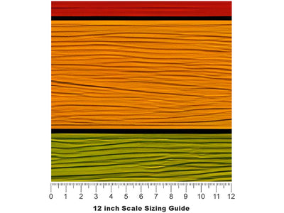 Slice of Life Wood Plank Vinyl Film Pattern Size 12 inch Scale~Rwraps Slice of Life Wood Plank Sizing Chart~3