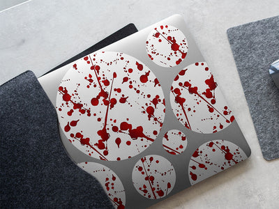 sliced artery horror DIY Laptop Stickers