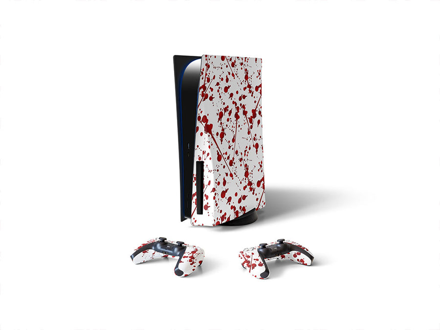 sliced artery horror Sony PS5 DIY Skin