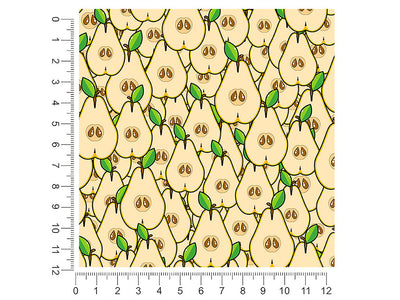 sliced lentier fruit 1ft x 1ft Craft Sheets