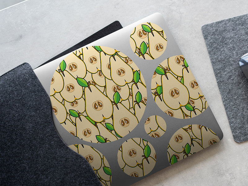 sliced lentier fruit DIY Laptop Stickers