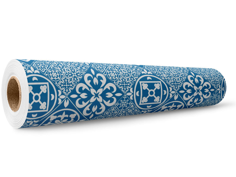 Sliced White Tile Wrap Film Wholesale Roll~Rwraps Series 914 Digitally Printed Vinyl Roll~5