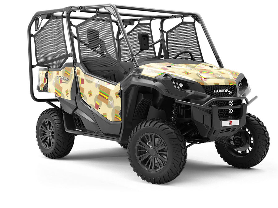 Slider Style Americana Utility Vehicle Vinyl Wrap