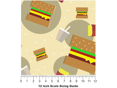 Slider Style Americana Vinyl Film Pattern Size 12 inch Scale~Rwraps Slider Style Americana Sizing Chart~3