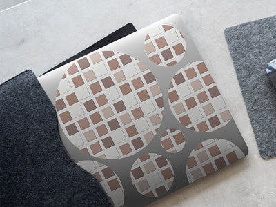 slightly dirty mosaic DIY Laptop Stickers