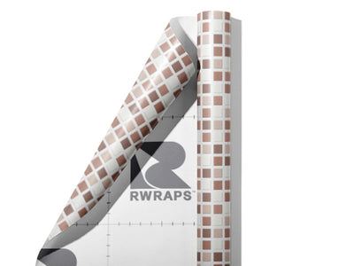 Slightly Dirty Mosaic Wrap Film Sheets~Rwraps Series 914 Slightly Dirty Mosaic Scrolled Sheet~3