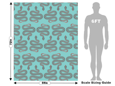 Slithering Serpents Reptile Vehicle Wrap Scale~Rwraps Series 914 Slithering Serpents Reptile Measurements~1