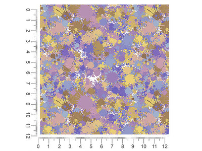 slumber party paint splatter 1ft x 1ft Craft Sheets