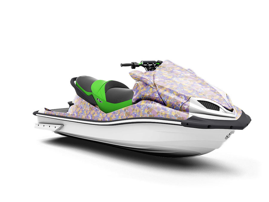 Slumber Party Paint Splatter Jet Ski Vinyl Customized Wrap