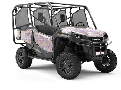 Slumber Party Paint Splatter Utility Vehicle Vinyl Wrap