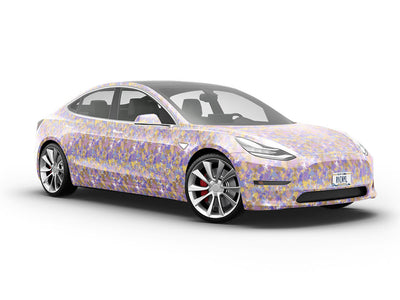 Slumber Party Paint Splatter Vehicle Vinyl Wrap