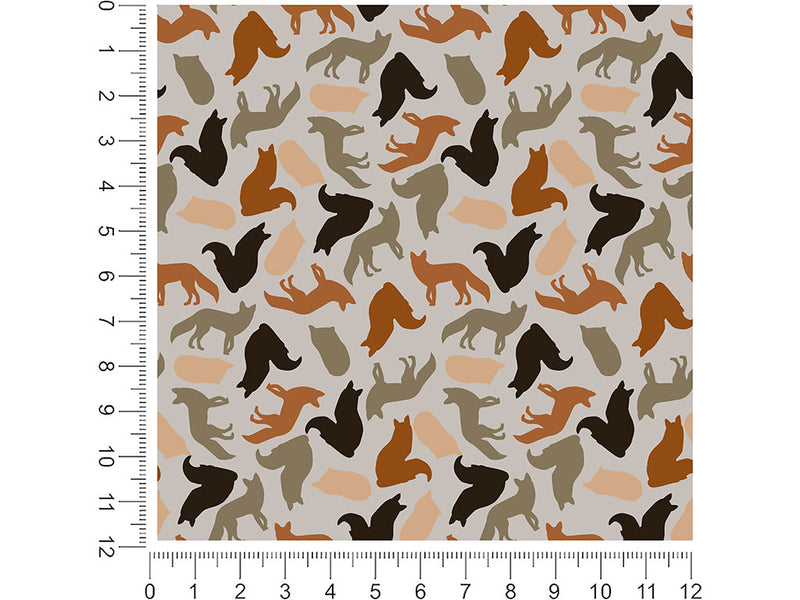 sly shadow animal 1ft x 1ft Craft Sheets