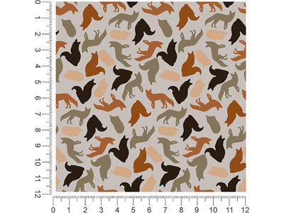 sly shadow animal 1ft x 1ft Craft Sheets