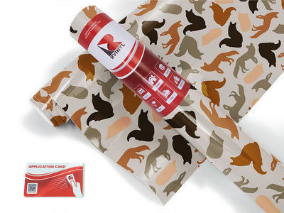 sly shadow animal Craft Vinyl Roll