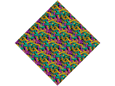 Small Burner Graffiti Vinyl Wrap Pattern