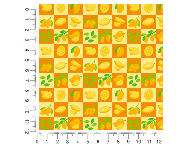 small earlygold fruit 1ft x 1ft Craft Sheets