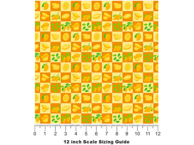 Small Earlygold Fruit Vinyl Film Pattern Size 12 inch Scale~Rwraps Small Earlygold Fruit Sizing Chart~2