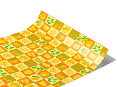 Small Earlygold Fruit Vinyl Wraps~Rwraps Series 914 Digitally Printed Vinyl Wrap~0