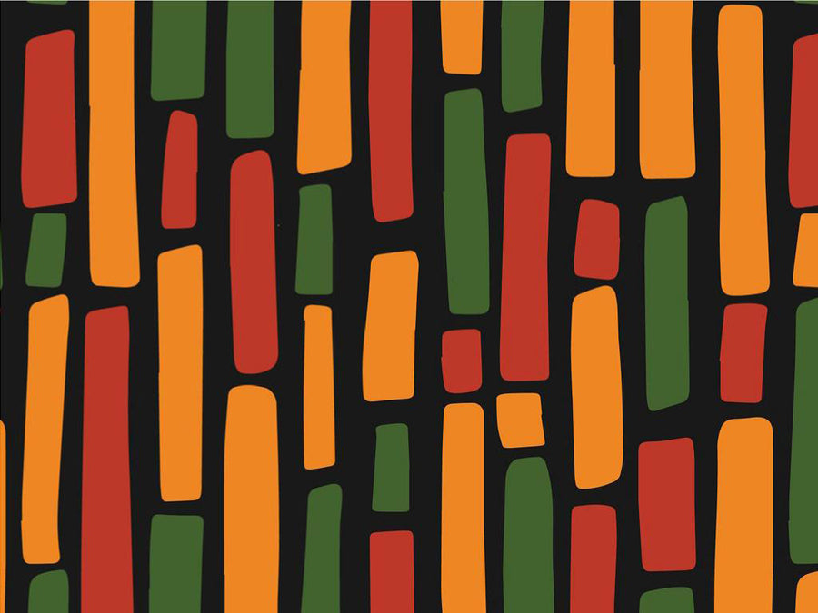 Small Rastafarian Brick Vinyl Wrap Pattern~Rwraps Series 914 Digitally Printed Vinyl Wrap~0
