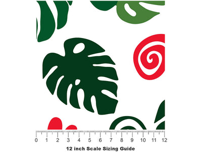 Small Tendersweet Fruit Vinyl Film Pattern Size 12 inch Scale~Rwraps Small Tendersweet Fruit Sizing Chart~2