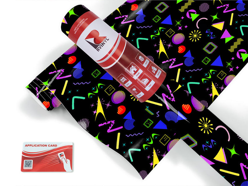 small zap retro Craft Vinyl Roll