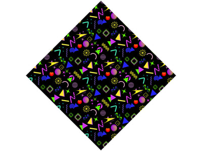 Small Zap Retro Vinyl Wrap Pattern