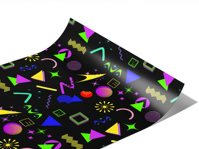 Small Zap Retro Vinyl Wraps~Rwraps Series 914 Digitally Printed Vinyl Wrap~0