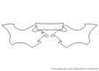 fortwo 3M Clear Bra Bumper Precut PPF Diagram