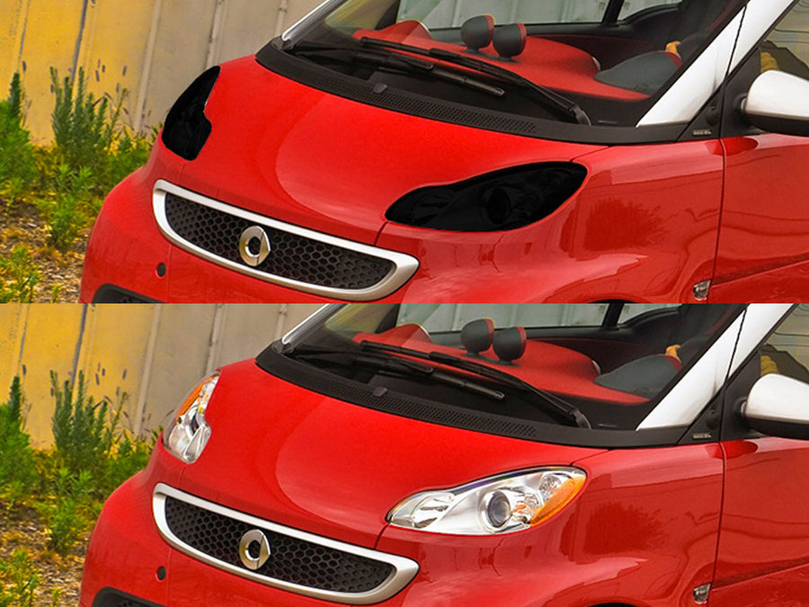 smart fortwo 2008-2015 Headlight Tint Appearance